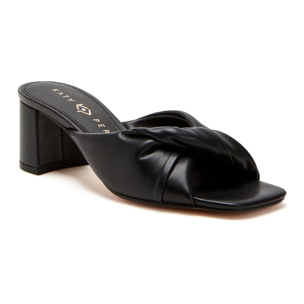 NWT Katy Perry Collections Women's Black Slide Sandals Size‎ 9.5